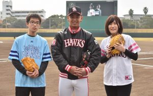 「パーソルCSパ」キャンペーンの当選者が、憧れの今宮健太選手と交流＆歓喜の体験！